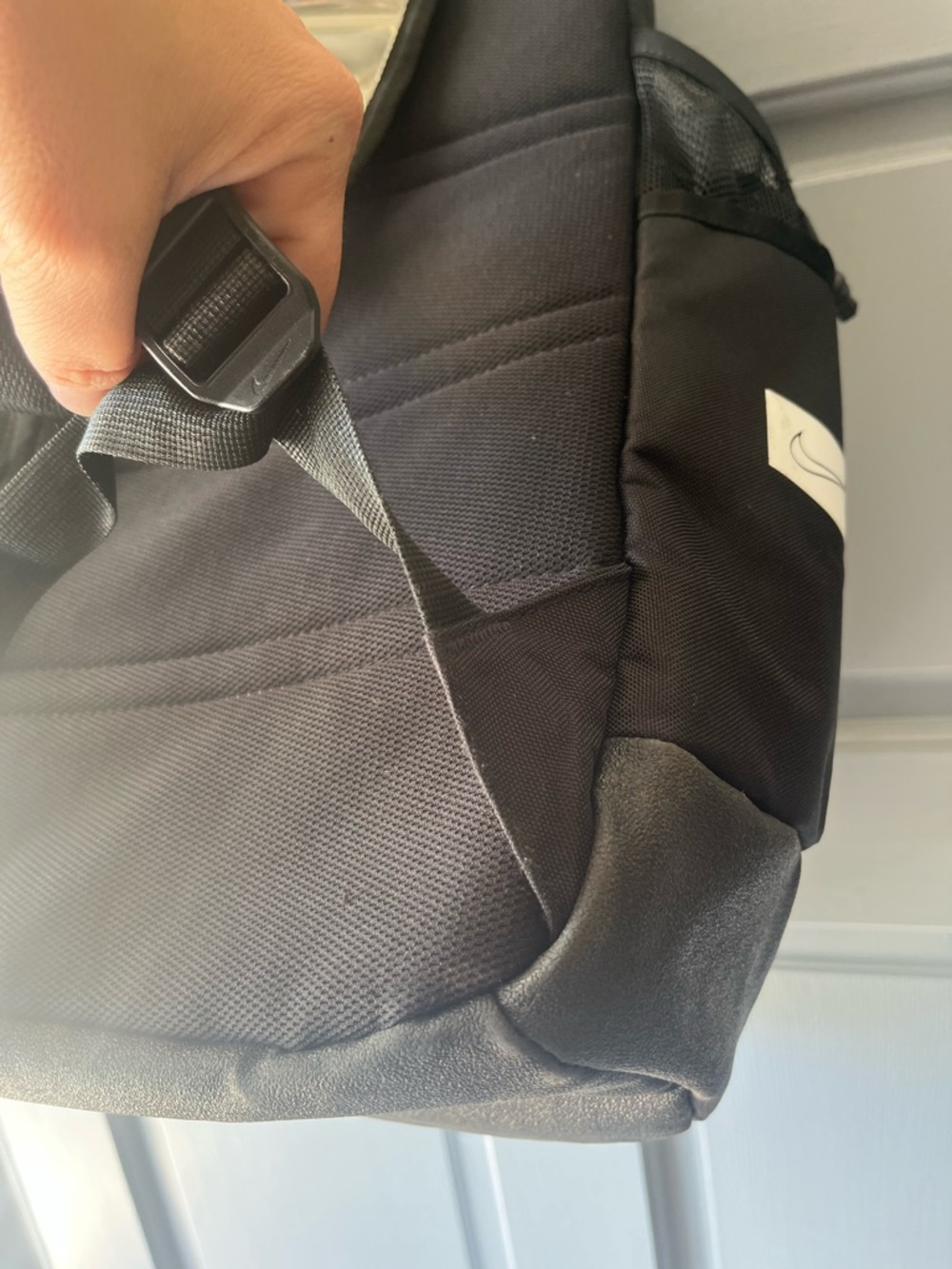 Nike Elite Pro Basketball Backpack Black White 32L Bag BA6164 Gym School Sports - Picture 10 of 16